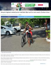 Josette Njeri is recognized for her accomplishments as a bicyclist. Josette Njeri is recognized for her accomplishments as a bicyclist.