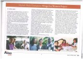 Mahek Shah, year 10, is featured in Asian Weekly for her personal project on encouraging girls to pursue careers in aviation. Mahek Shah, year 10, is featured in Asian Weekly for her personal project on encouraging girls to pursue careers in aviation.
