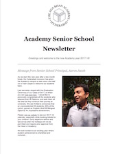AKA Hyderabad Senior School Newsletter Aug 2017 AKA Hyderabad Senior School Newsletter Aug 2017