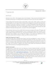 Mombasa Junior School Newsletter September 2018 Mombasa Junior School Newsletter September 2018