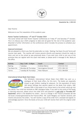 Junior School Newsletter No. 1 - September 2019 Junior School Newsletter No. 1 - September 2019