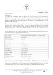 Mombasa Senior School Newsletter August 2018 Mombasa Senior School Newsletter August 2018
