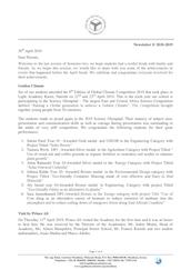 Mombasa Senior School Newsletter April 2019 Mombasa Senior School Newsletter April 2019