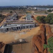 AKA Maputo construction August 2017