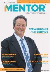 Dr Geoff Fisher featured in Mentor magazine