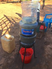 Ambuj's water filtration system