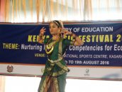 Rishika Ghokale performing her Bharat Natyam solo