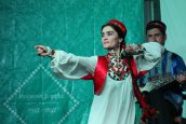 Sohiba left the audience with much excitement as she danced to one of the Tajik traditional songs