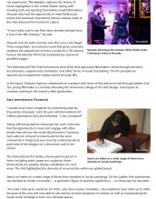 Sara Janmohammed, DP2, is featured in The Ismaili. Sara Janmohammed, DP2, is featured in The Ismaili.