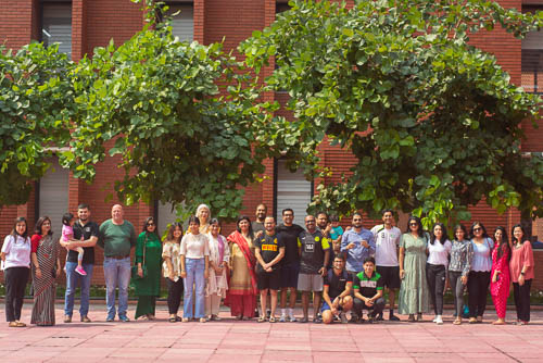 Group photo of the Alumni Open House 