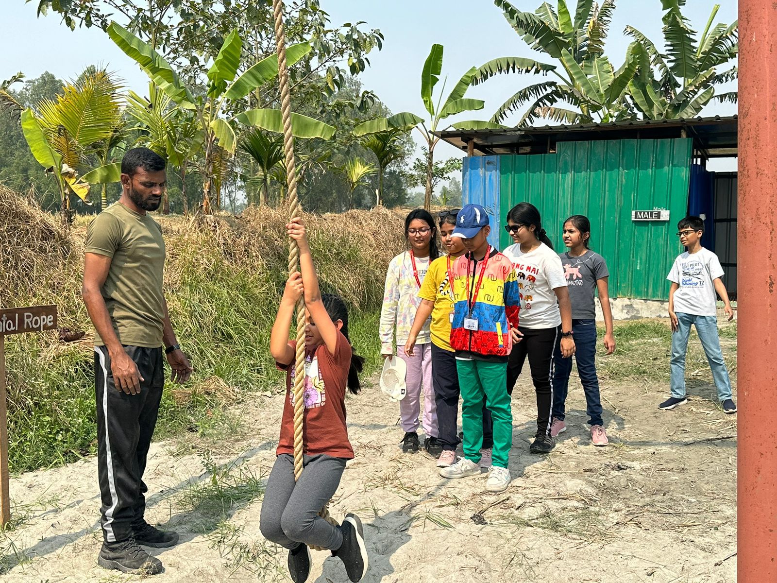 Grade 5 students' visit DERA Resort 