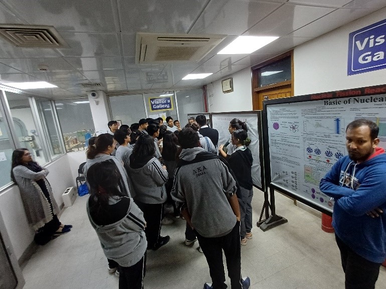 DP1 students visit the Atomic Energy Research Establishment