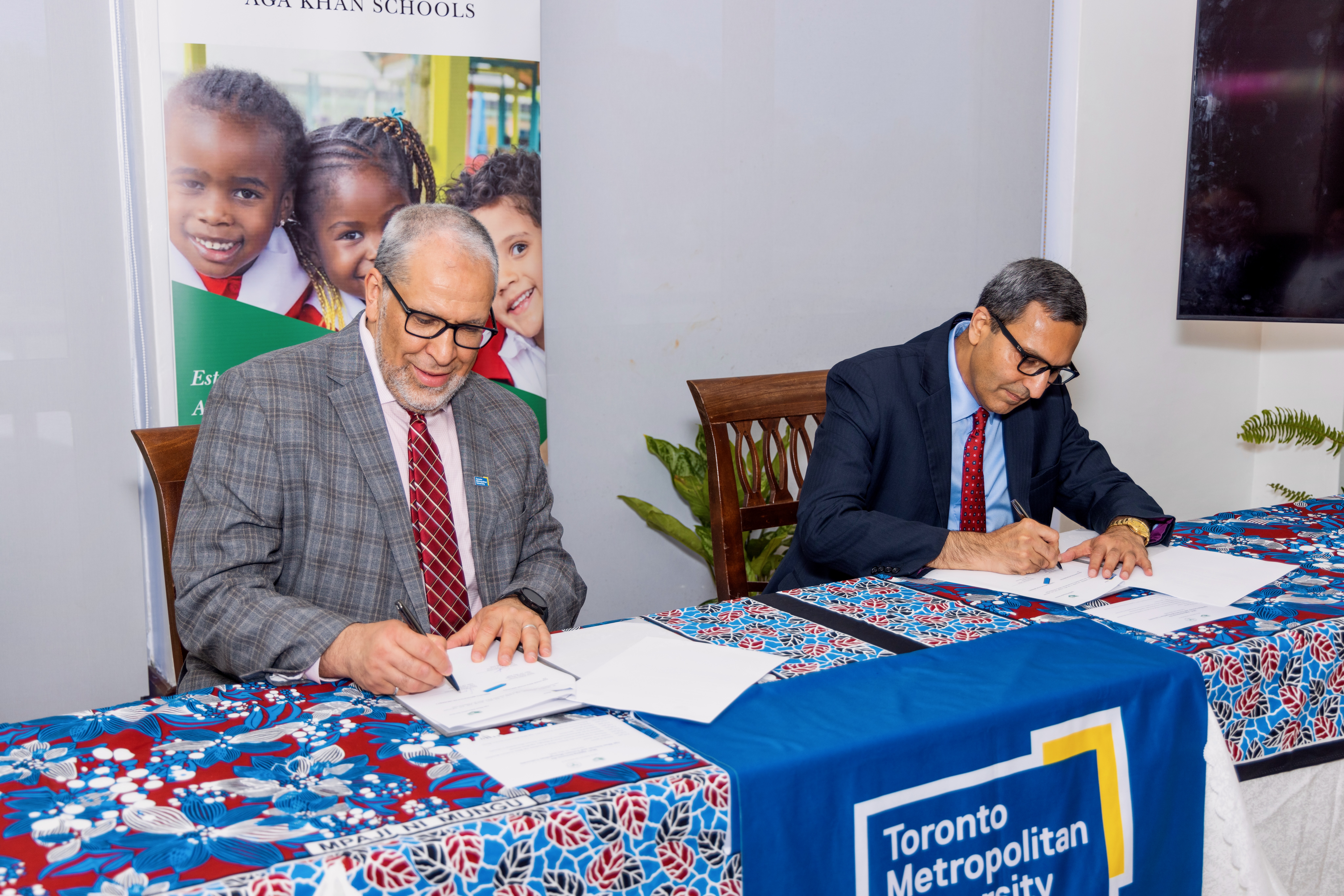 MoU signed between TMU and AKS