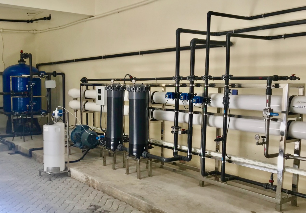 Reverse osmosis plant