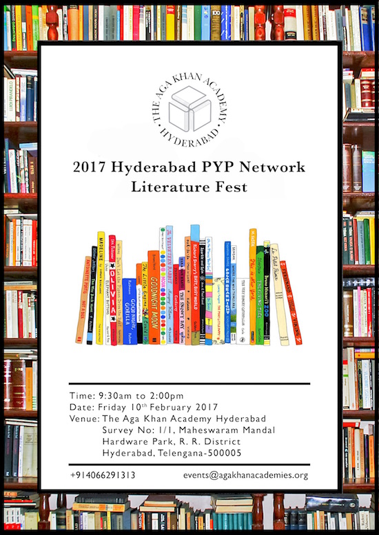 Hyderabad 2017 PYP network literature fest