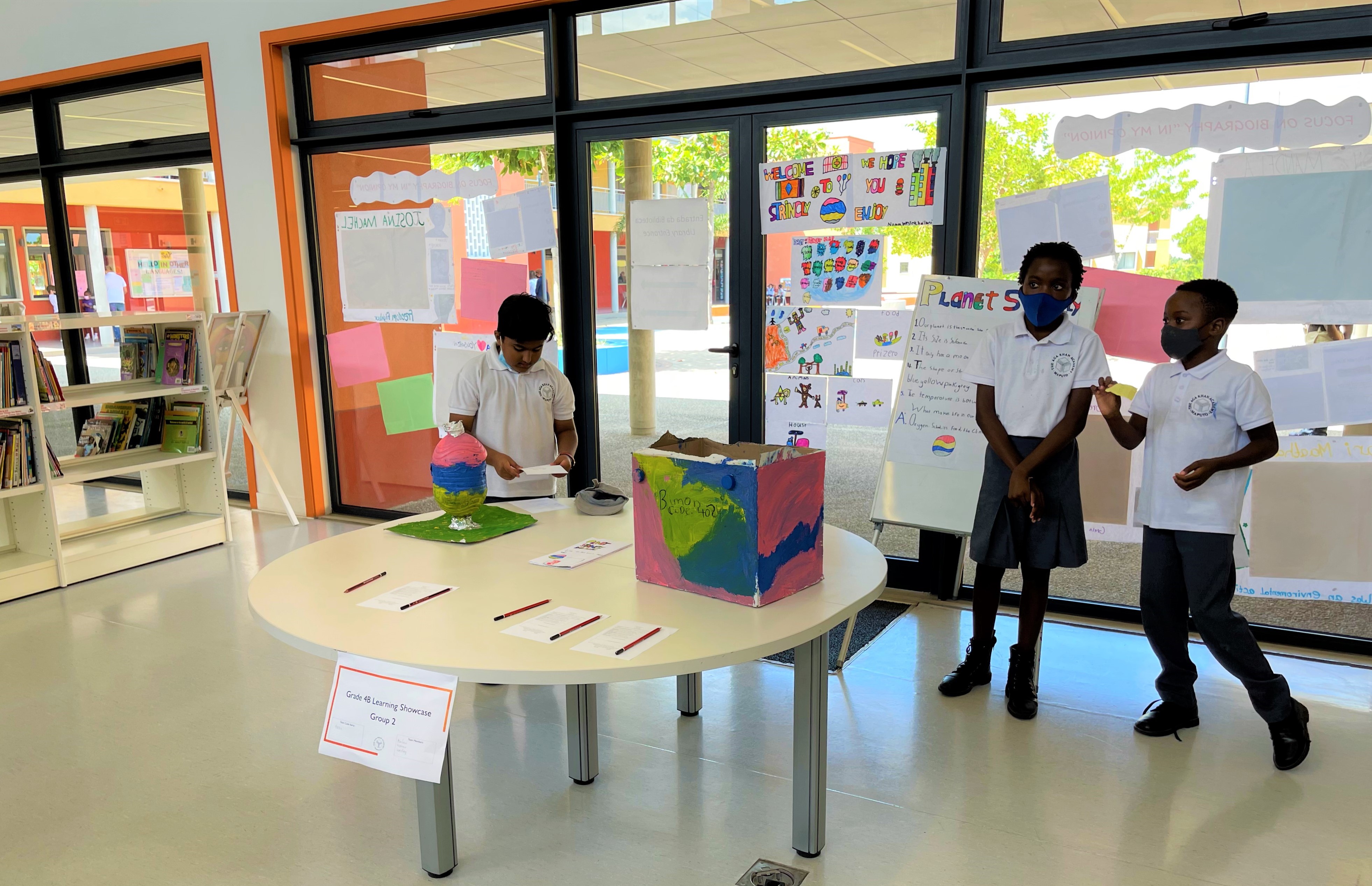 PYP students presentation at Learning Showcase