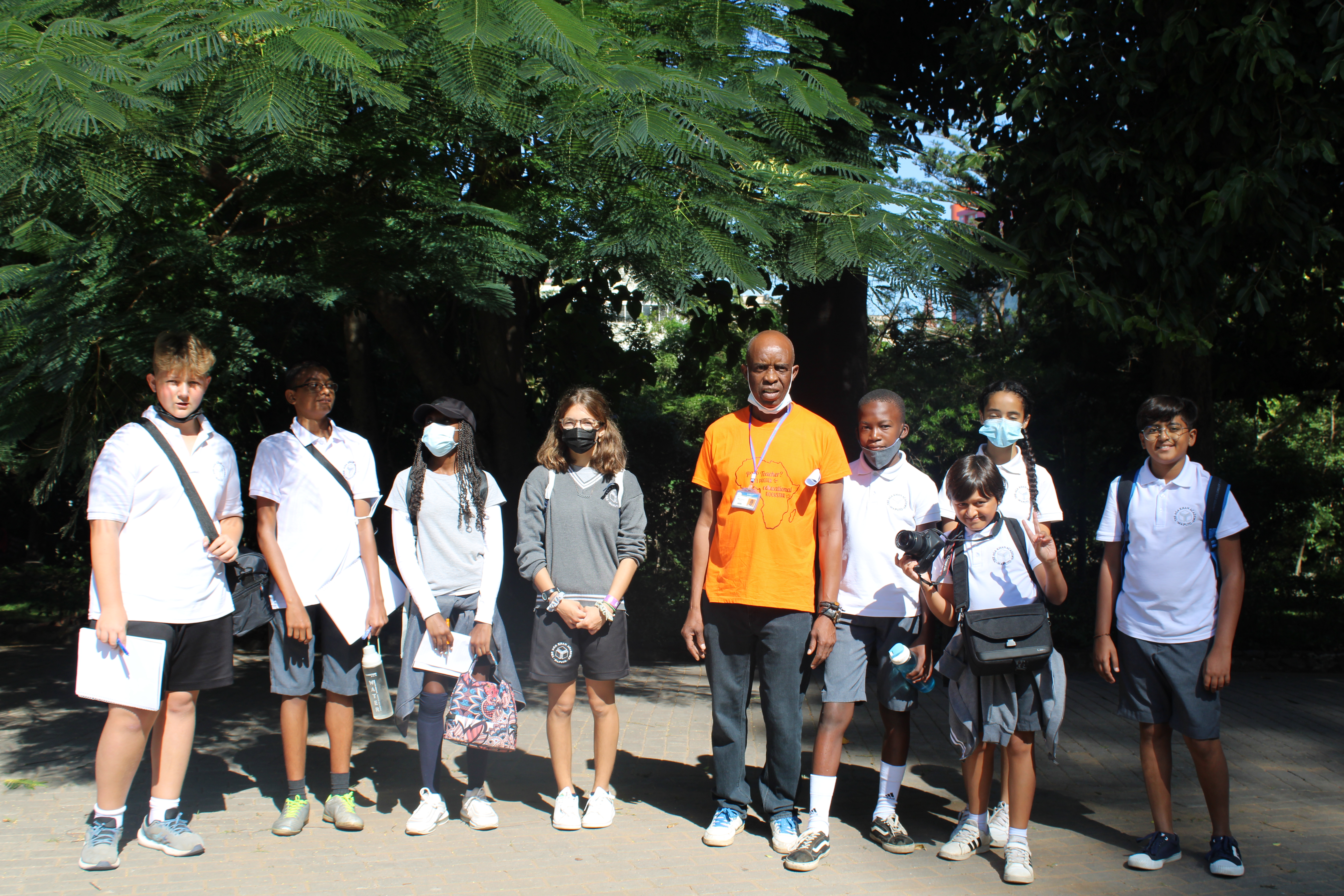 Grade 6 students at Tunduru Gardens