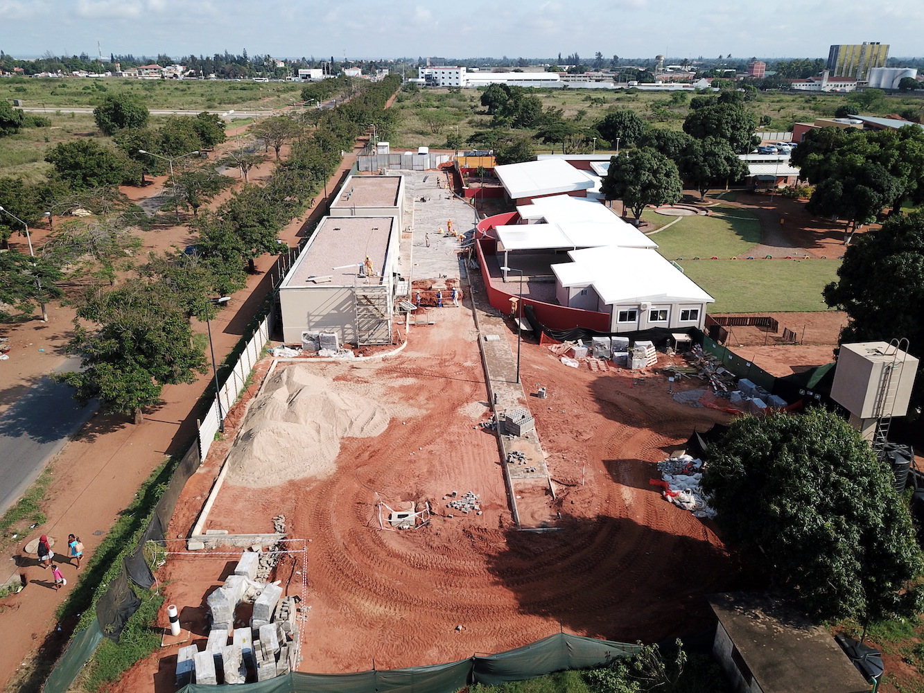 AKA Maputo construction October 2018