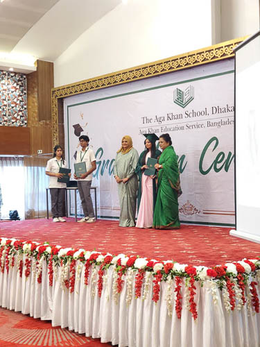 The Aga Khan School, Dhaka and the Aga Khan Academy Dhaka celebrate the Class of 2024 