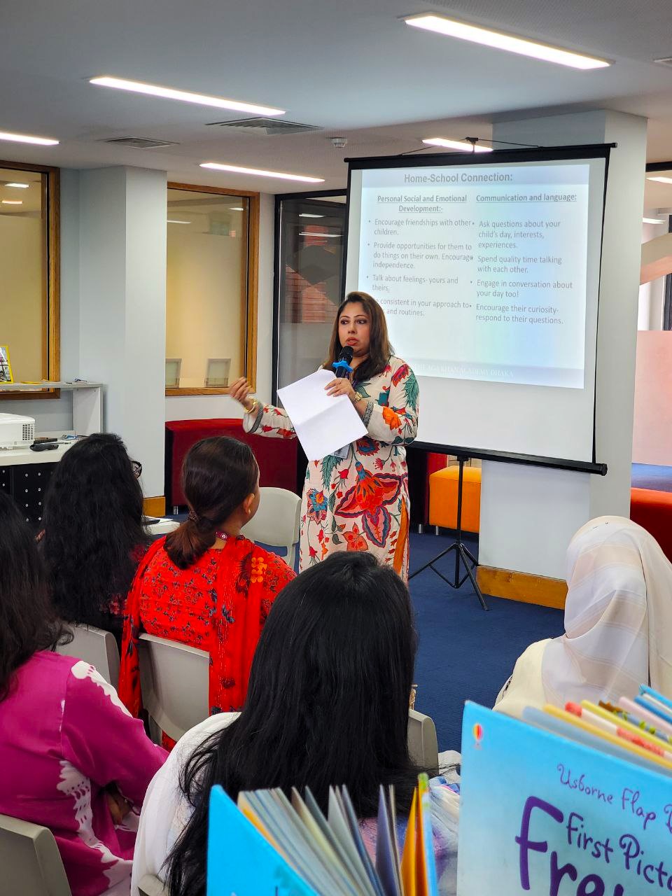 EY parent orientation session