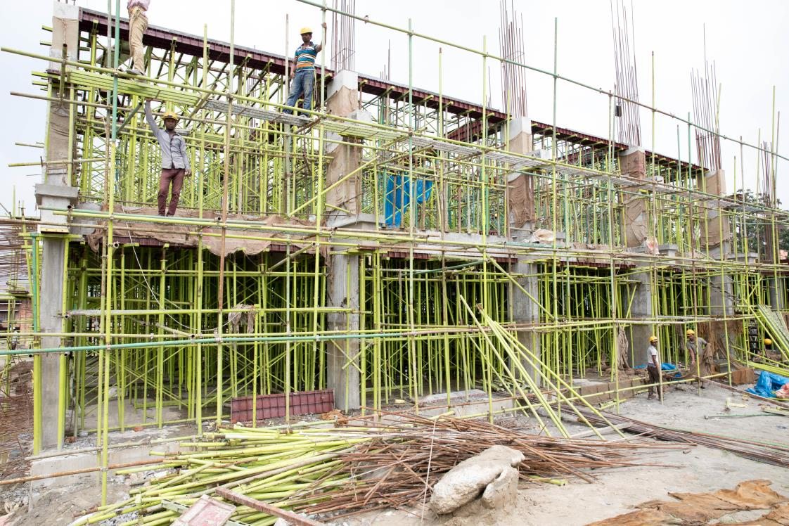 Aga Khan Academy Dhaka construction October 2018