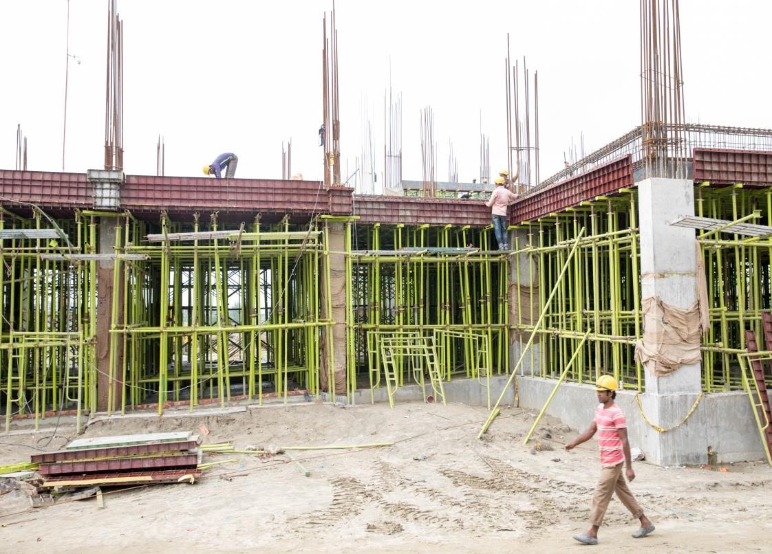 Aga Khan Academy Dhaka construction October 2018