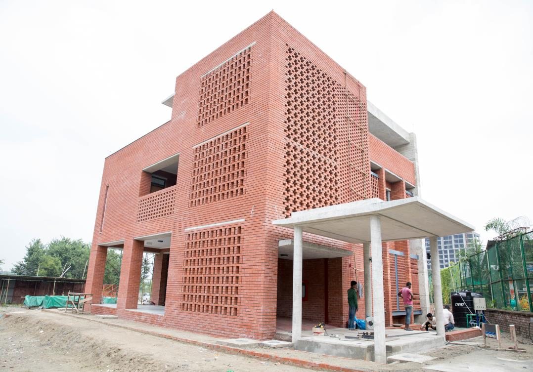 Aga Khan Academy Dhaka construction October 2018