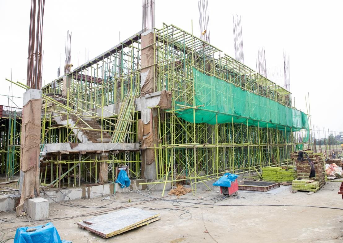 Aga Khan Academy Dhaka construction October 2018