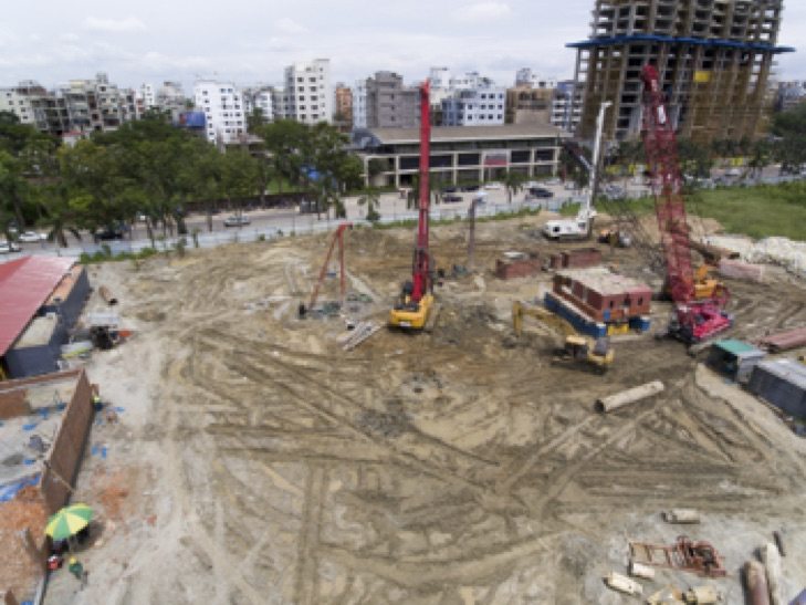 AKA Dhaka construction June 2018