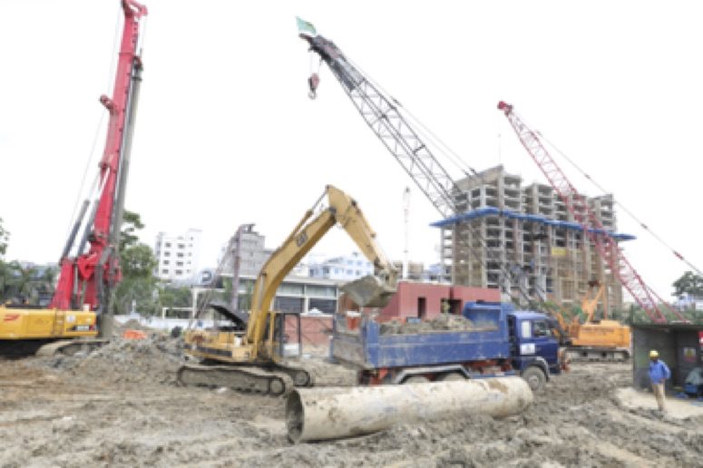 AKA Dhaka construction June 2018