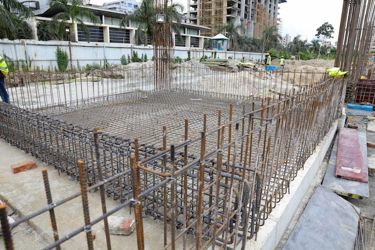 Aga Khan Academy Dhaka construction August 2018