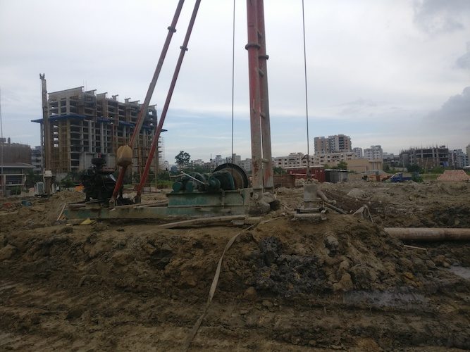 Aga Khan Academy Dhaka construction August 2018