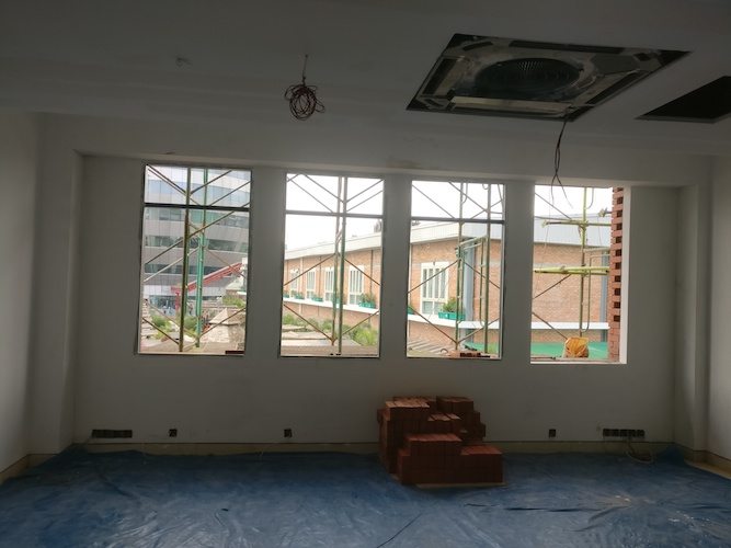 Aga Khan Academy Dhaka construction August 2018