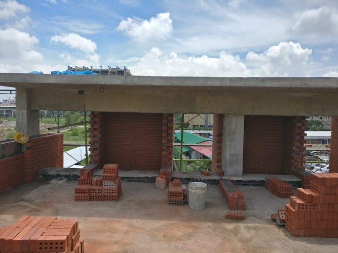 Aga Khan Academy Dhaka construction August 2018