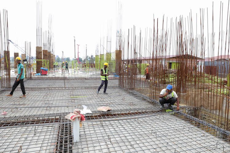 Aga Khan Academy Dhaka construction September 2018