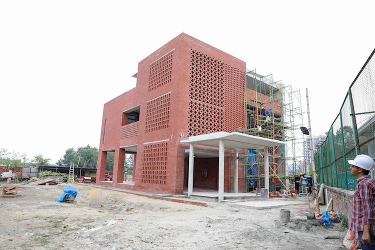 Aga Khan Academy Dhaka construction September 2018