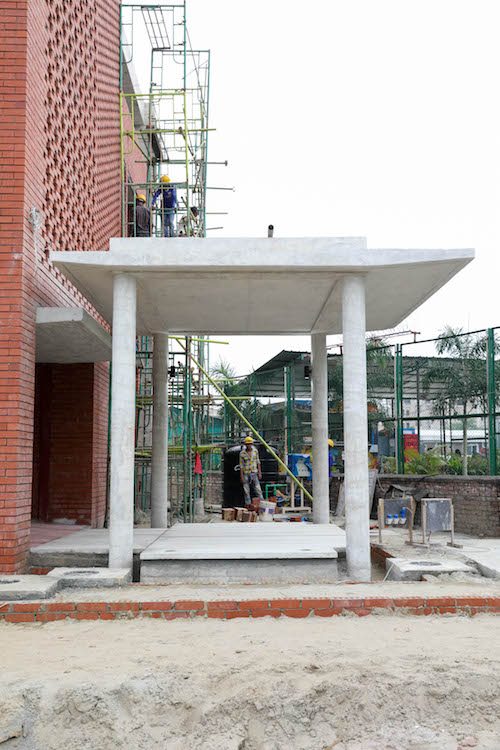 Aga Khan Academy Dhaka construction September 2018