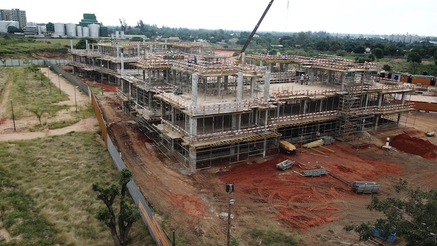 AKA Maputo construction May 2018