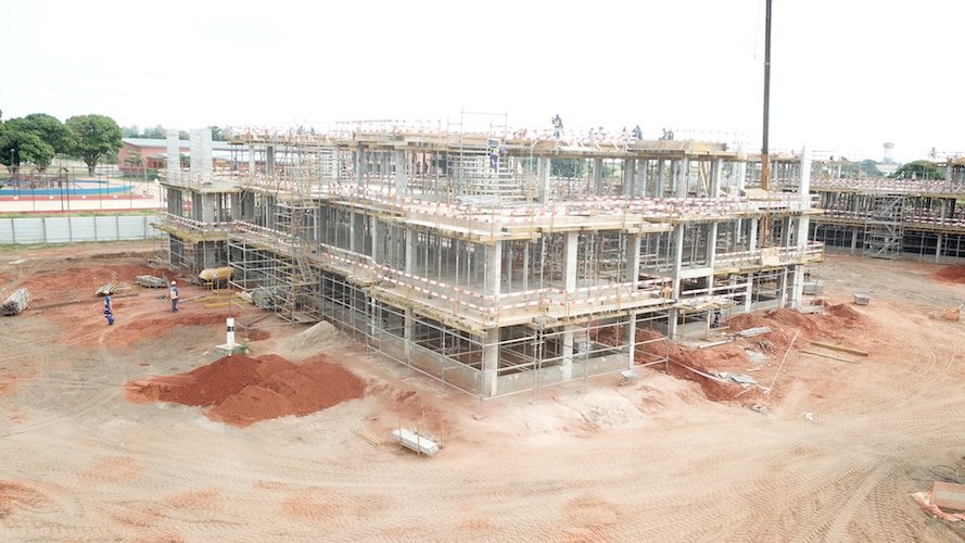 AKA Maputo construction May 2018