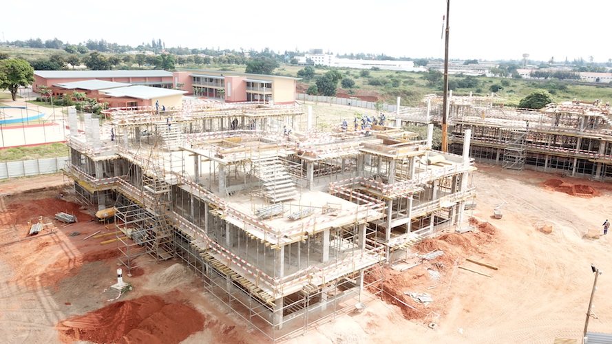 AKA Maputo construction May 2018