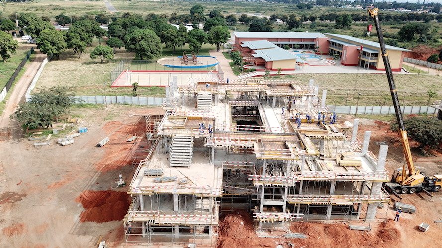 AKA Maputo construction May 2018