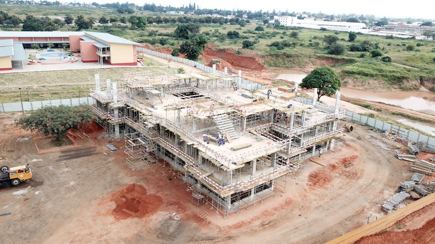 AKA Maputo construction May 2018