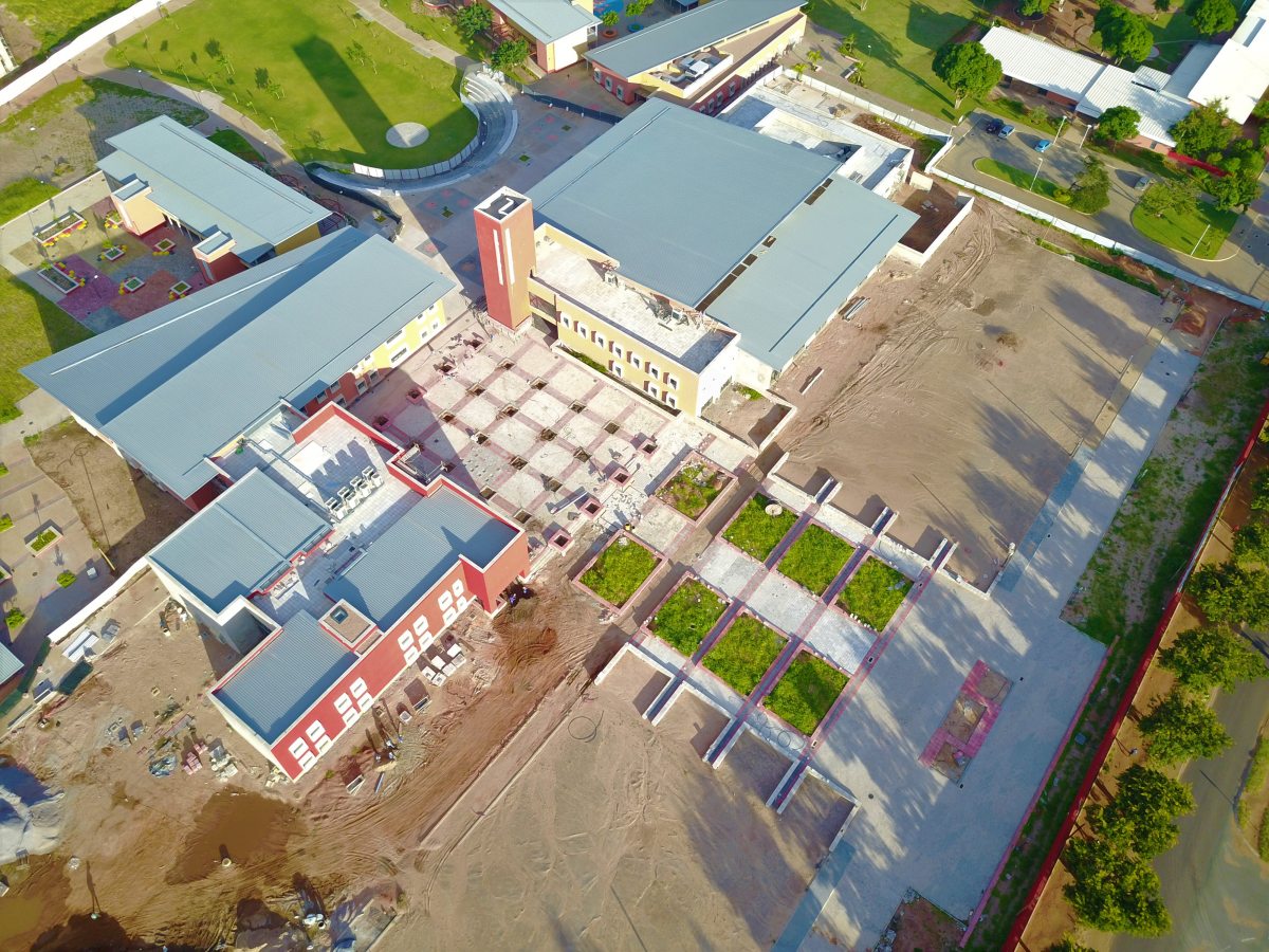 Aerial view of the Academy