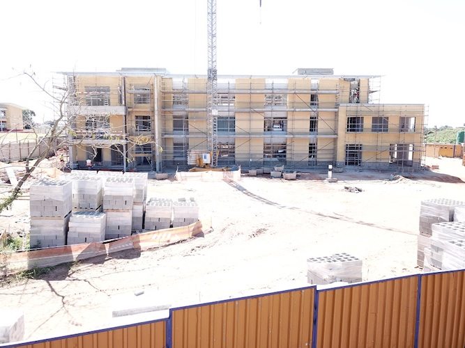 AKA Maputo construction September 2018