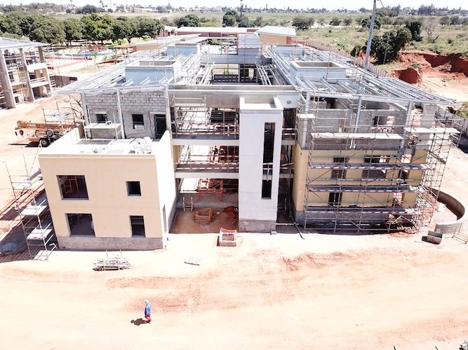 AKA Maputo construction September 2018