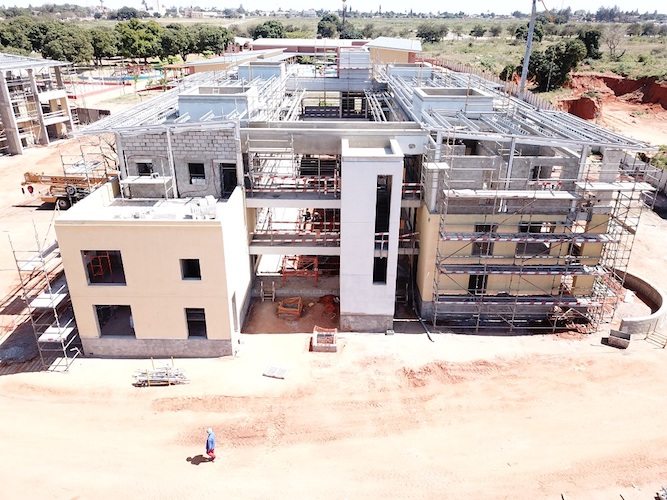 AKA Maputo construction September 2018