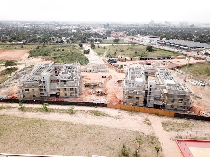 AKA Maputo construction September 2018