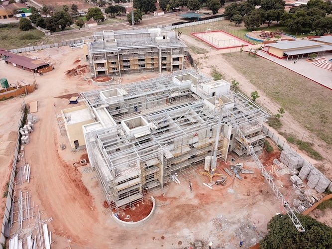 AKA Maputo construction September 2018