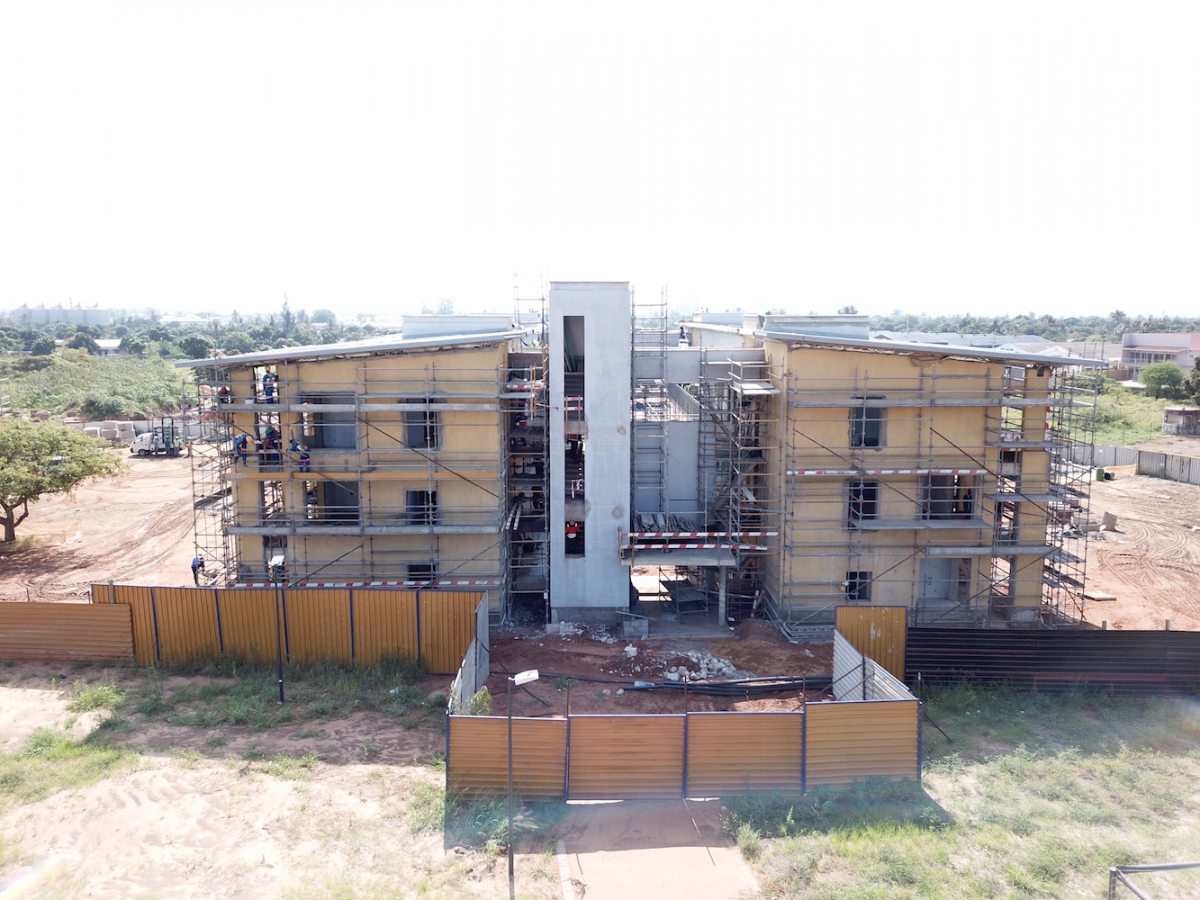 AKA Maputo construction October 2018
