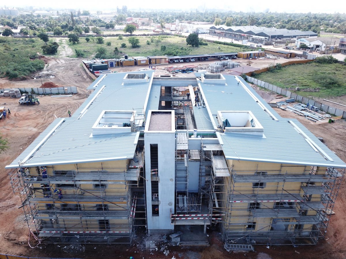 AKA Maputo construction October 2018